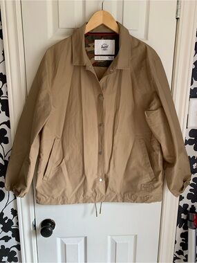Herschel Tan Rain Wind Jacket spring classic timeless everyday cool